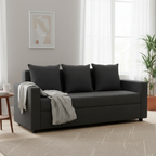OOTY Three Seater Upholstered Sofa Velvet - 3 Years Warranty