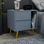 Softloom BED SIDE TABEL-GREY Softloom