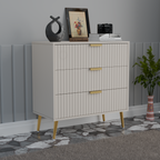 Softloom  3 Drawer Chestor -white | 5 Years Warranty