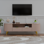 Modern TV Unit with Storage for Living Room - 5 Year Warranty