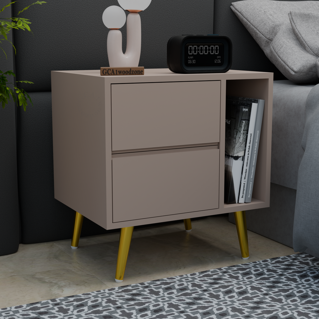 Softloom BEDSIDE TABEL-BEIGE Softloom