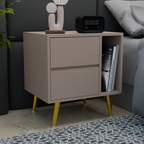 Softloom BEDSIDE TABEL-BEIGE Softloom