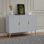 Softloom SIDEBOARD 3 DOOR WHITE - 5 Years Warranty Softloom