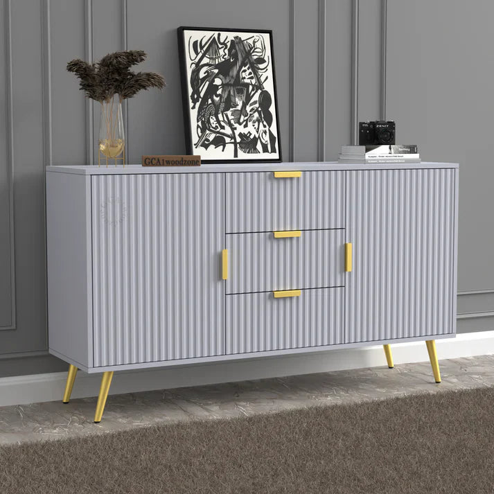 Softloom SIDEBOARD 3 DRAWER 2 DOOR - BEIGE Softloom