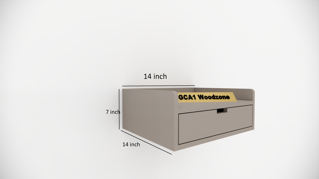 Softloom WELLMOUNT BED SIDE-BEIGE Softloom