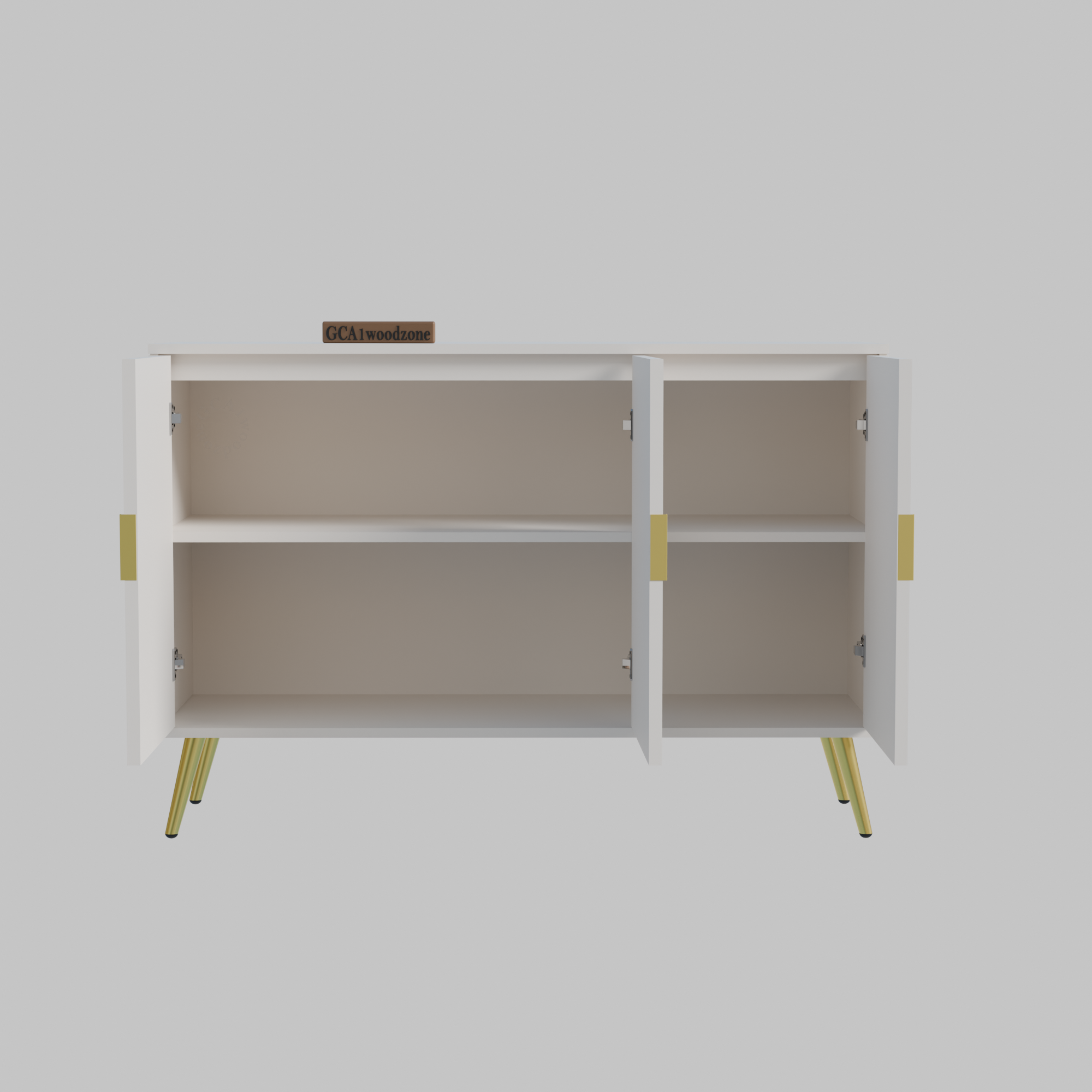 Softloom SIDEBOARD 3 DOOR -WHITE Softloom