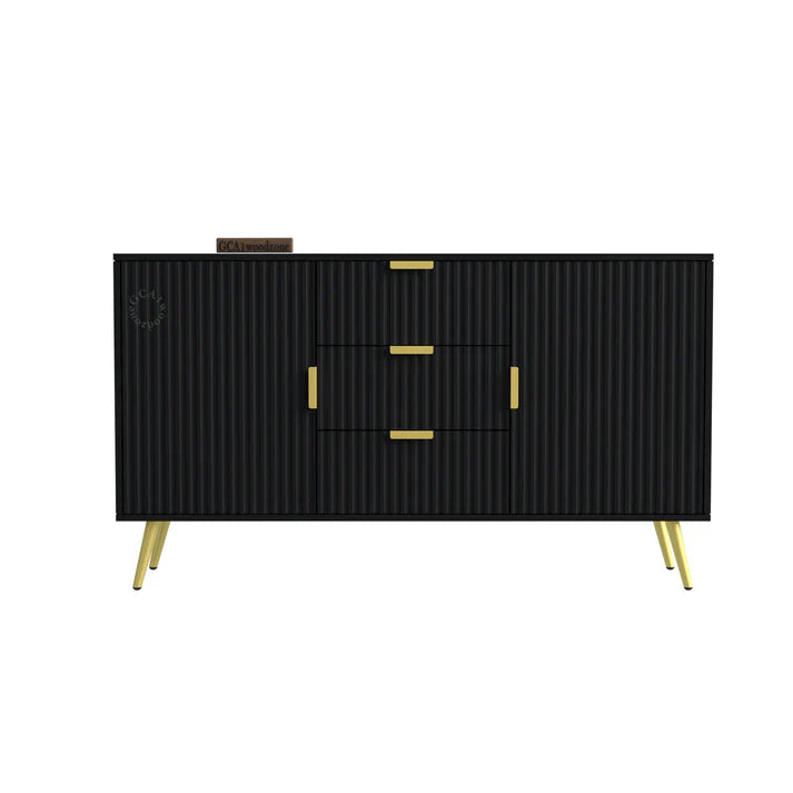 Softloom SIDEBOARD 3 DRAWER 2 DOOR - BEIGE Softloom