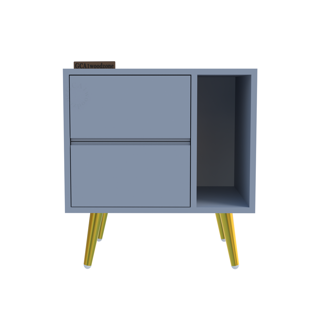 Softloom BED SIDE TABEL-GREY Softloom
