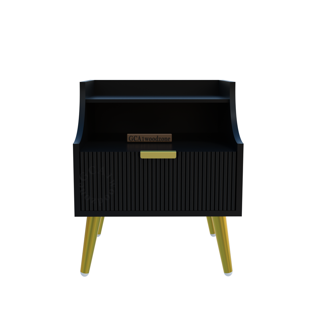 Softloom BED SIDE TABLE- BLACK Softloom