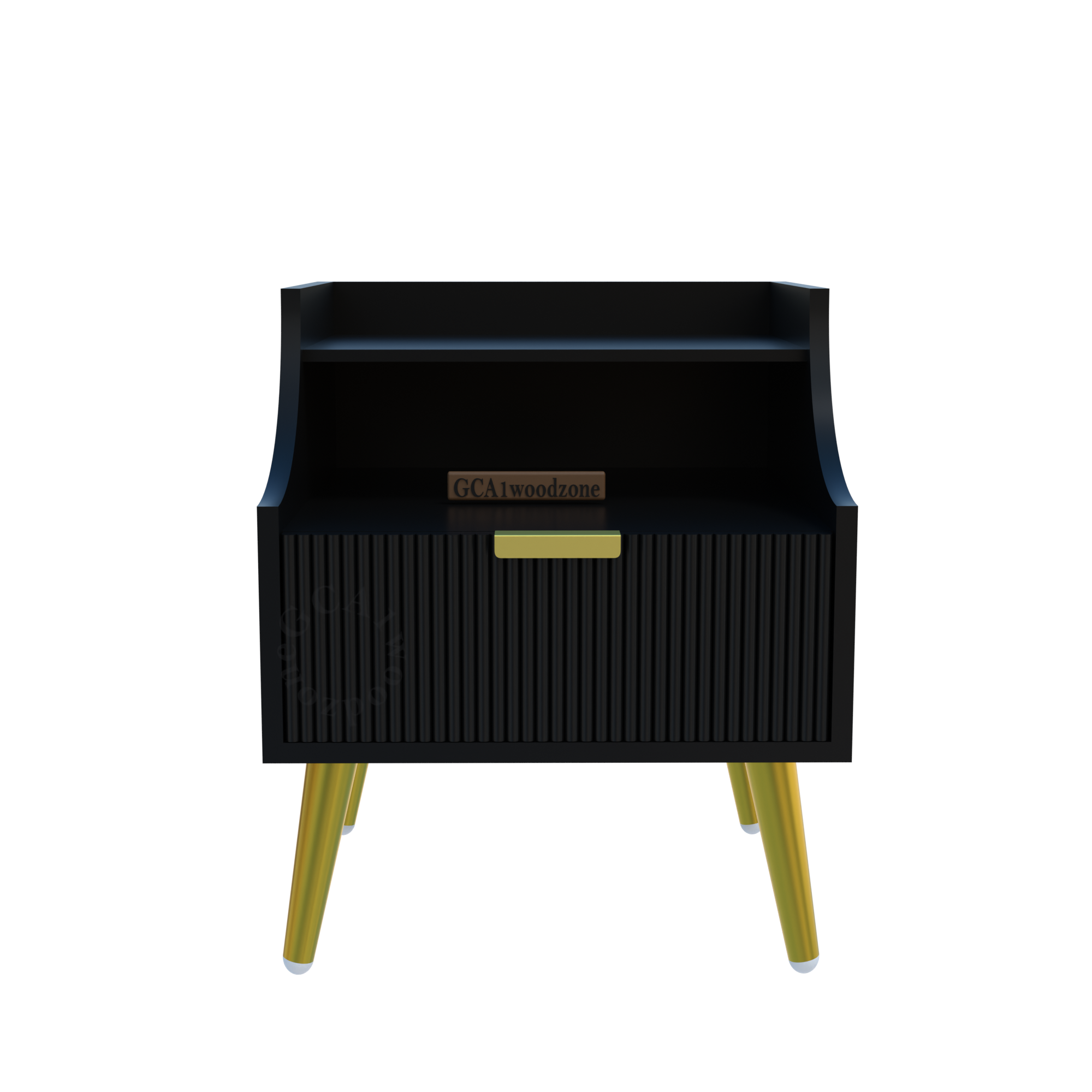 Softloom BED SIDE TABLE- BLACK Softloom