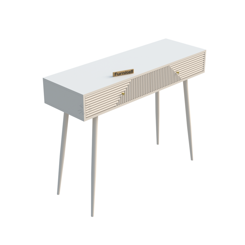 Softloom Modern Console Table with 2 Drawers | 5 Year Warranty