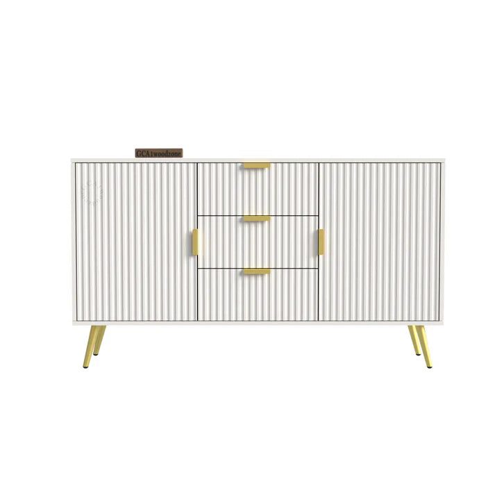Softloom SIDEBOARD 3 DRAWER 2 DOOR - 5 Years Warranty Softloom