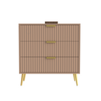 Softloom  3 Drawer Chestor -Taupy | 5 Years Warranty