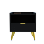 Softloom BED SIDE TABLE-BLACK Softloom