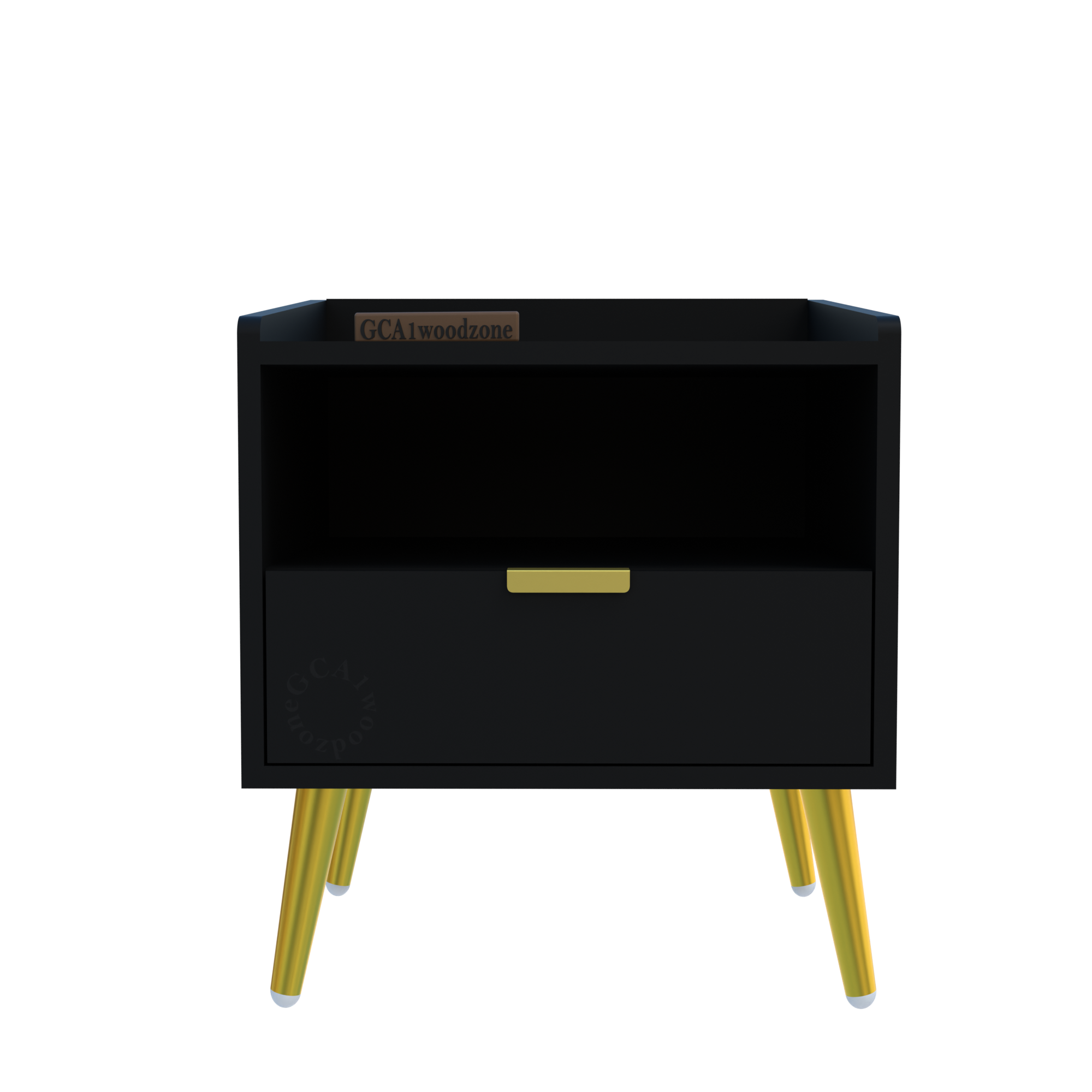 Softloom BED SIDE TABLE-BLACK Softloom