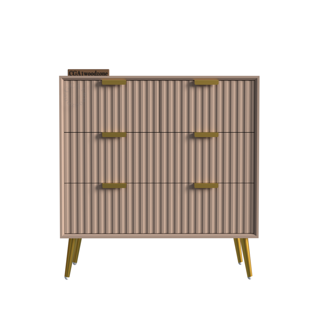 Softloom 4 DRAWER CHEST -TAUPE Softloom