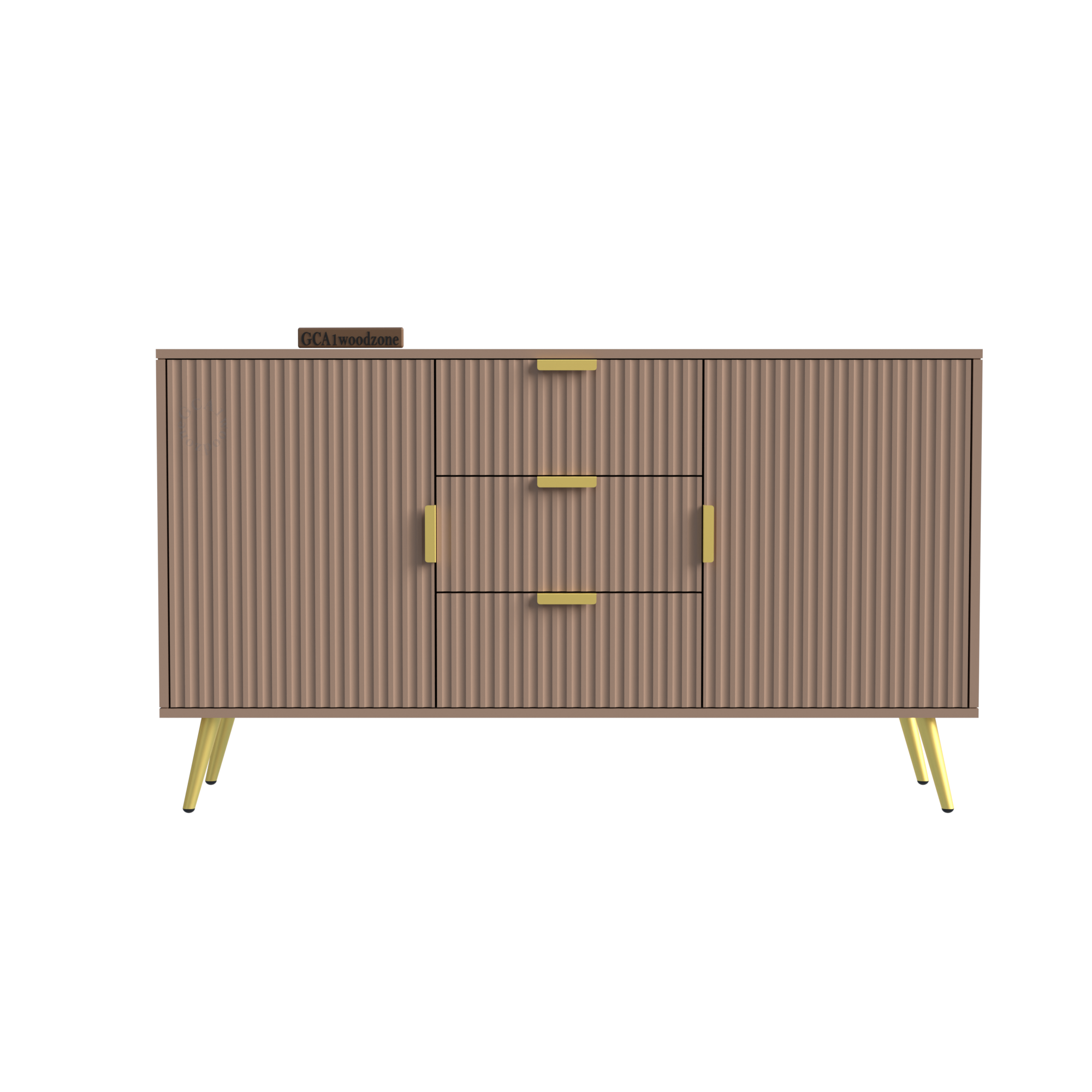 Softloom SIDEBOARD 3 DRAWER 2 DOOR - BEIGE Softloom