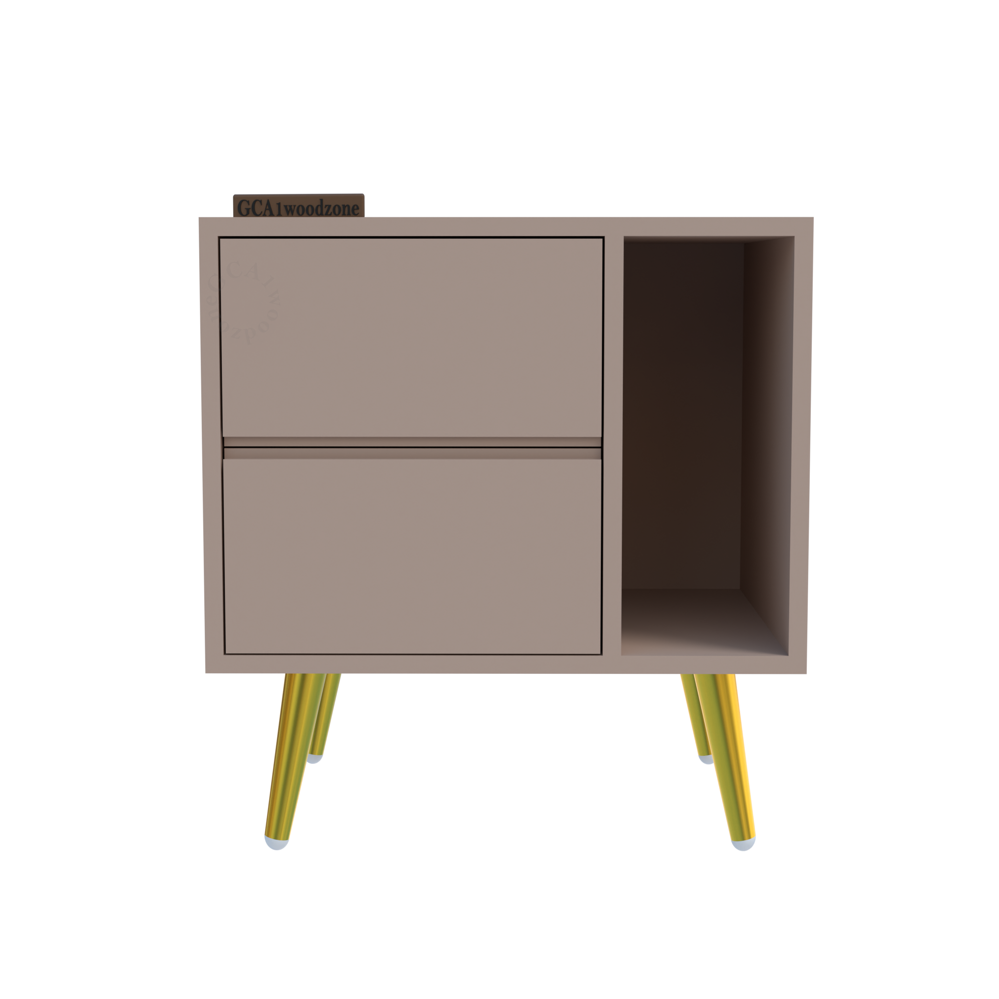 Softloom BEDSIDE TABEL-BEIGE Softloom