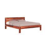 Premium Wooden King size Bed Without Storage For Bedroom- 3 Years Warranty