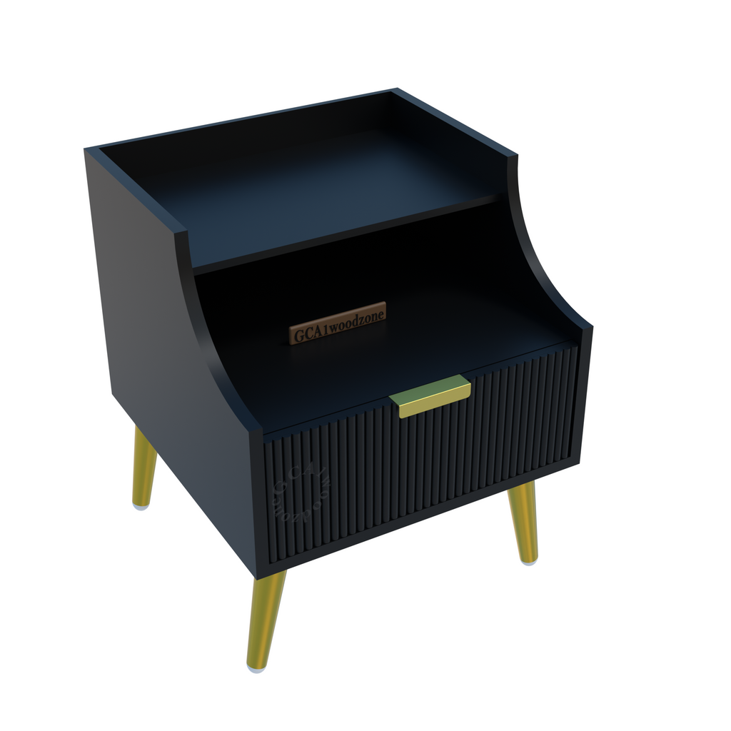 Softloom BED SIDE TABLE- BLACK Softloom