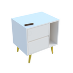 Softloom BED SIDE TABEL-WHITE Softloom