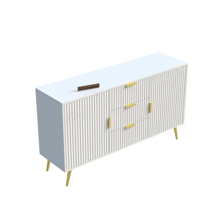 Softloom SIDEBOARD 3 DRAWER 2 DOOR - 5 Years Warranty Softloom