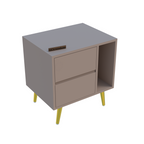 Softloom BEDSIDE TABEL-BEIGE Softloom