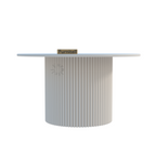 Softloom Modern Round Solid Wood Coffee Table | 5 Year Warrantry