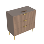 Softloom  3 Drawer Chestor -Taupy | 5 Years Warranty