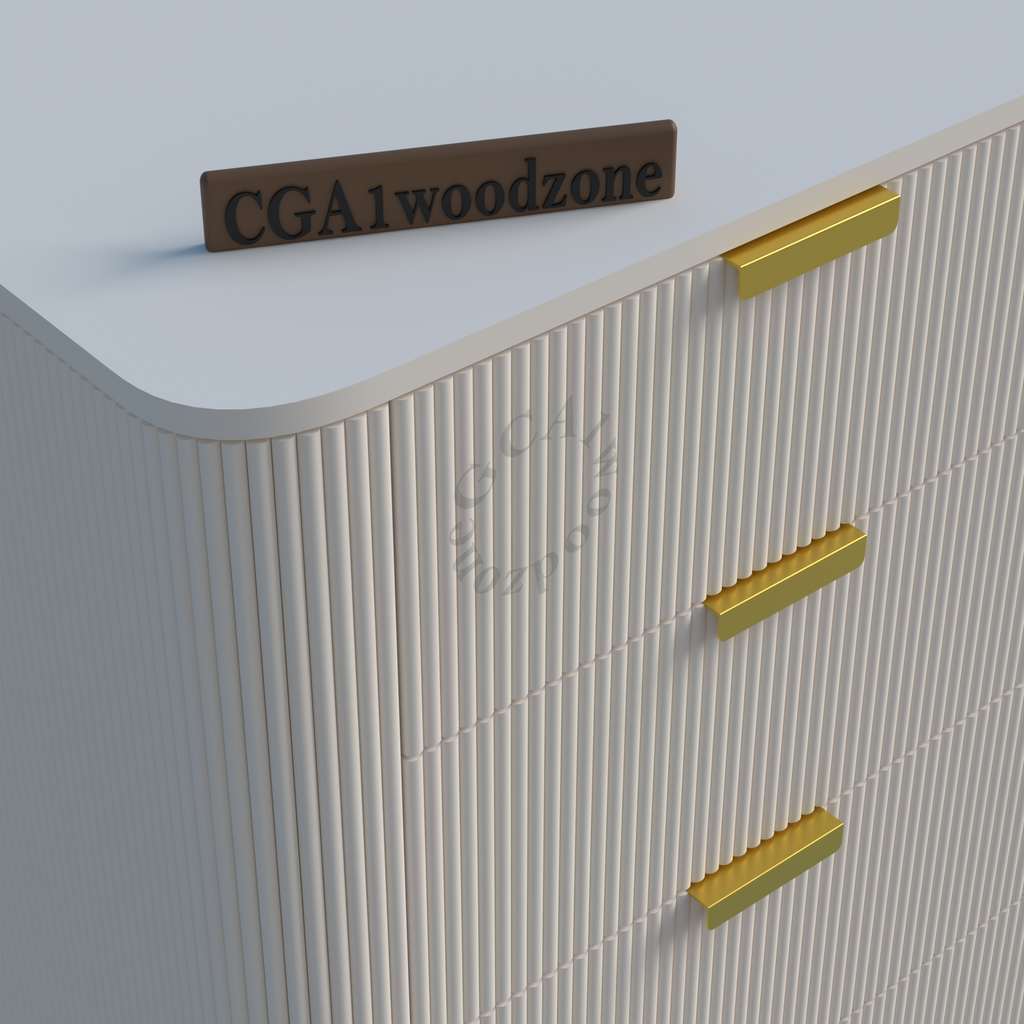 Softloom 5 DRAWER CHESTOR -WHITE Softloom