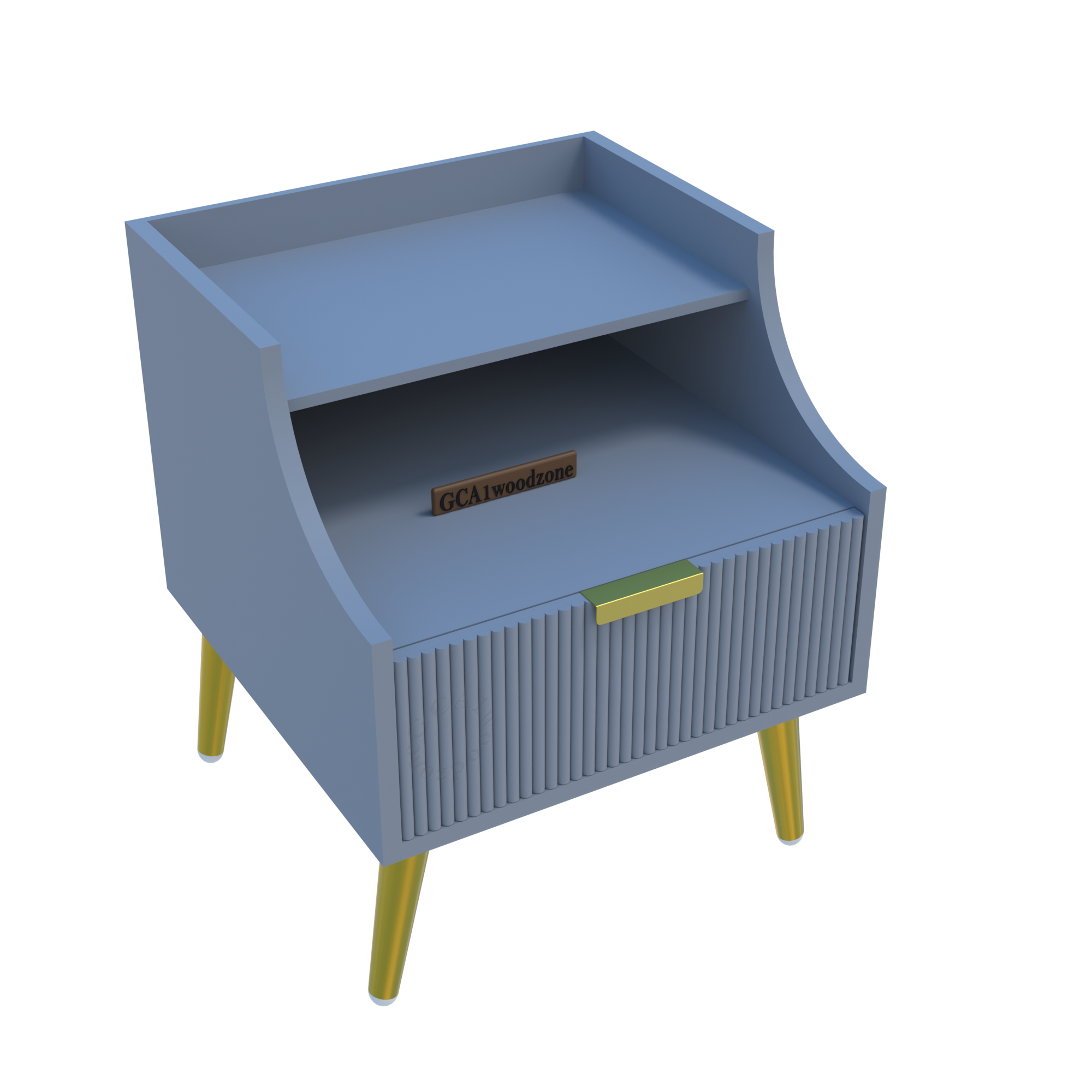 Softloom BED SIDE TABLE - GREY DARK Softloom