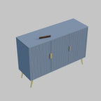 Softloom SIDEBOARD 3 DOOR WHITE - 5 Years Warranty Softloom