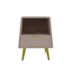 Softloom BED SIDE TABEL-BEIGE Softloom