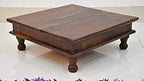Solid Sheesham Wood Pooja Chowki for Home & Office Furniture
