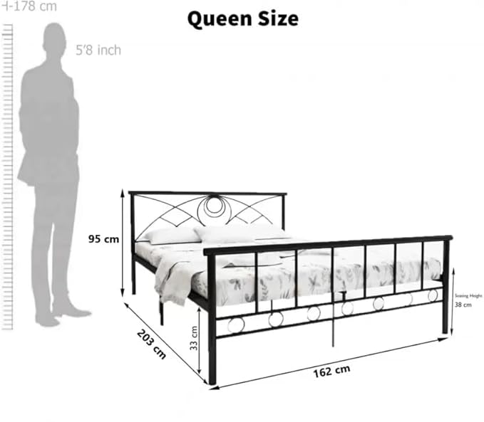 King Size Bed Without Storage