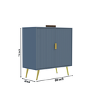 Softloom 2 DOOR SIDEBOARD -GRAY Softloom