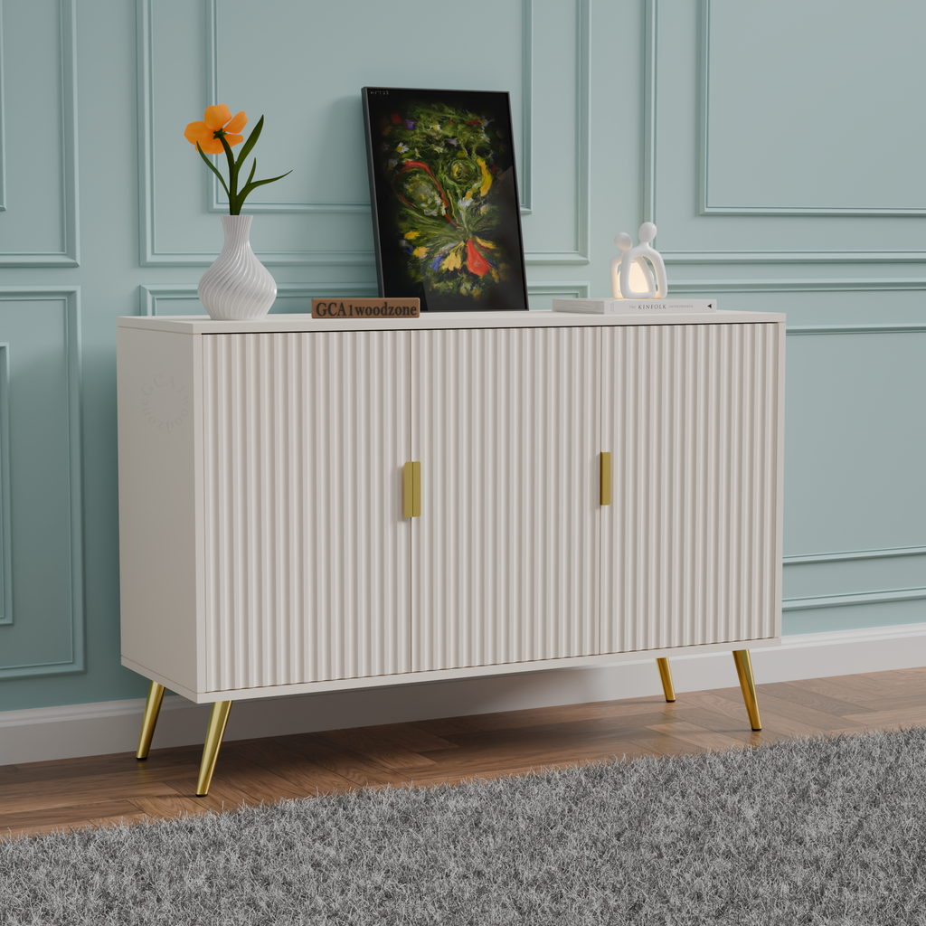 Softloom SIDEBOARD 3 DOOR -WHITE Softloom
