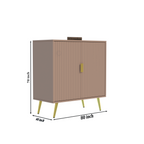 Softloom 2 DOOR SIDEBOARD -TOUPE Softloom