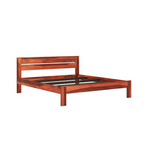 Premium Wooden King size Bed Without Storage For Bedroom- 3 Years Warranty