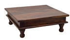 Solid Sheesham Wood Pooja Chowki for Home & Office Furniture
