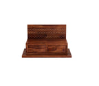 Sheesham Wood Wall Mounted Pooja Mandir