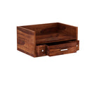 Sheesham Wood Wall Mounted Pooja Shelf