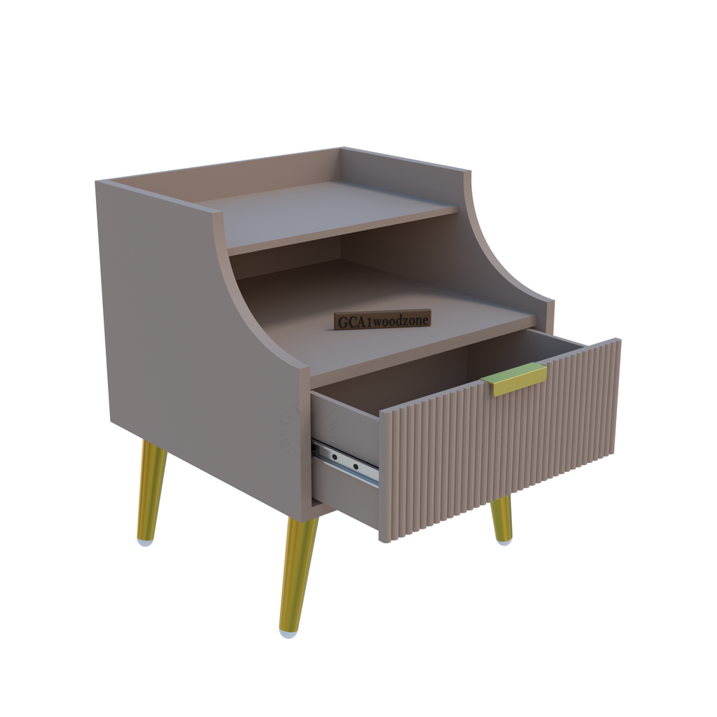 Softloom BED SIDE TABLE -BEIGE Softloom