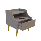 Softloom BED SIDE TABLE -BEIGE Softloom