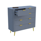 Softloom 5 DRAWER CHESTOR -GREY Softloom