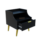 Softloom BED SIDE TABLE- BLACK Softloom