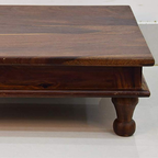 Solid Sheesham Wood Pooja Chowki