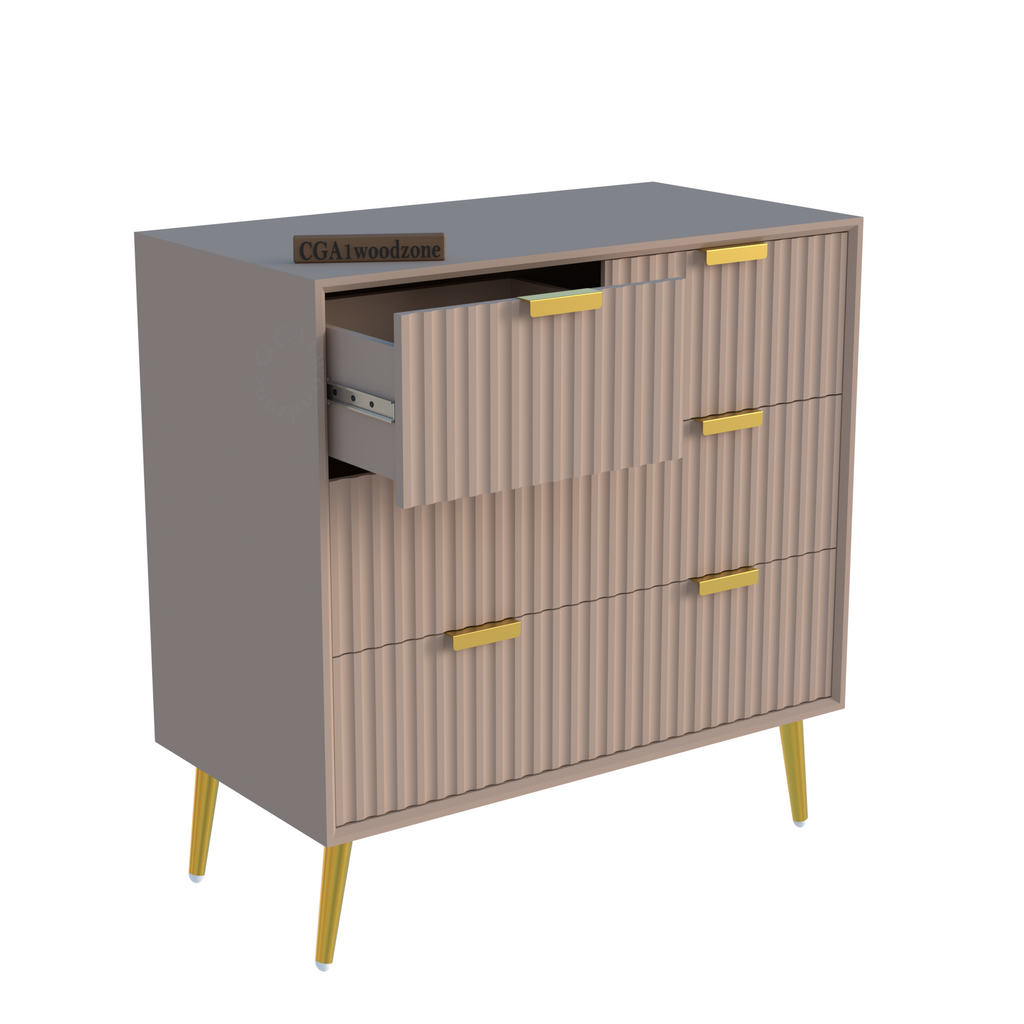 Softloom 4 DRAWER CHEST -TAUPE Softloom