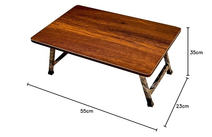 Multifunctional Wooden Foldable Bed Table
