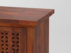 Compact Sheesham Wood Pooja Mandir with Drawers